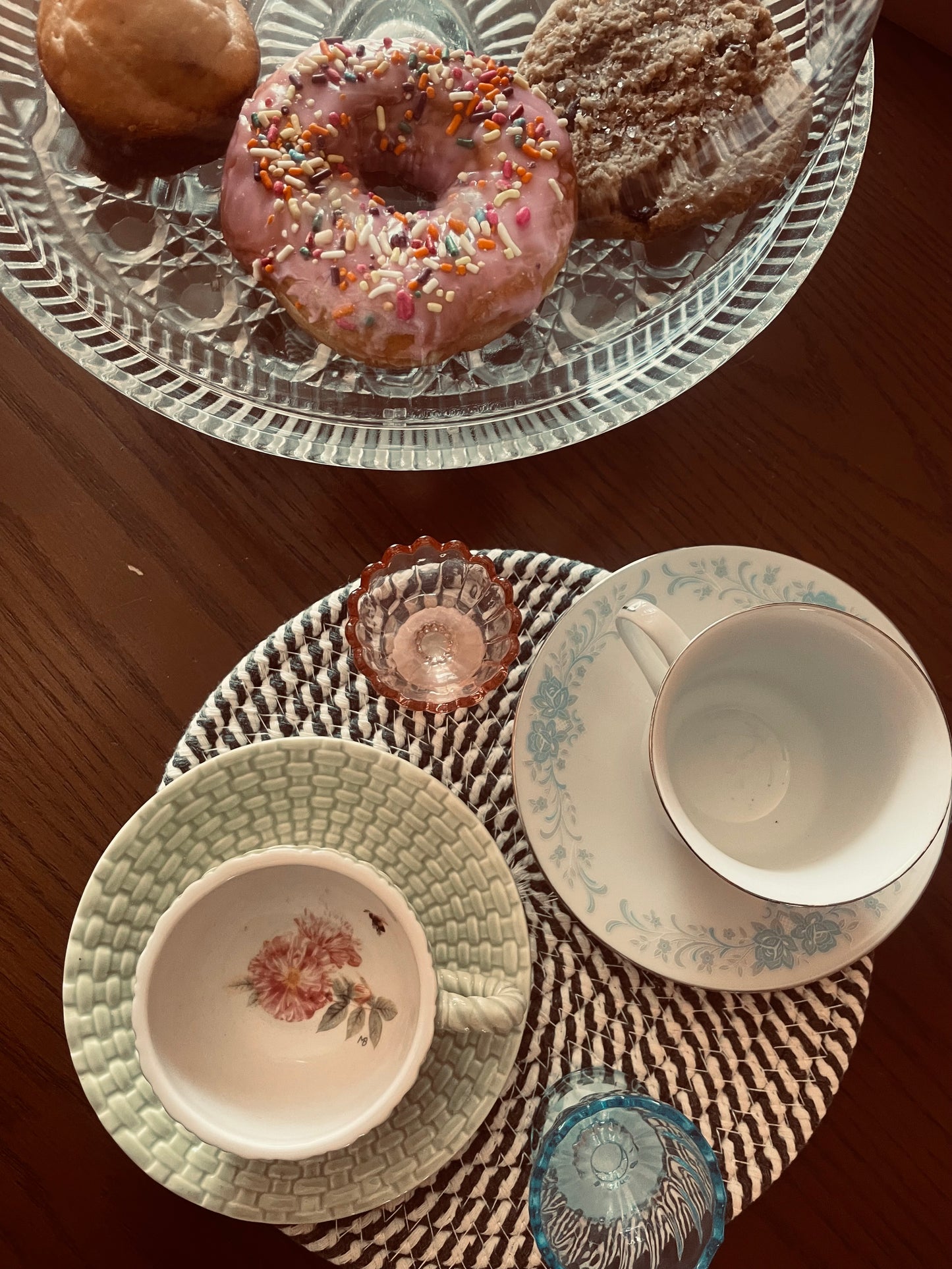 The Quiet Reader Vintage Teacup
