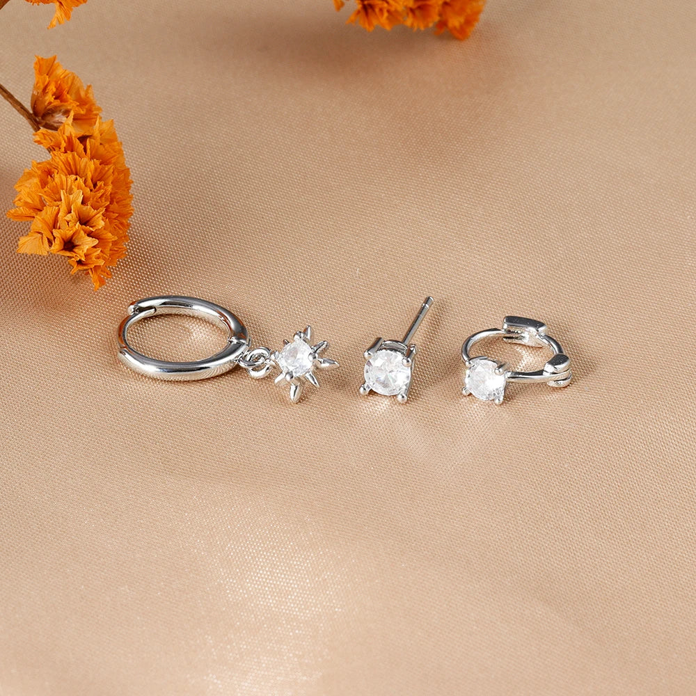 3 piece Drop Earring Set