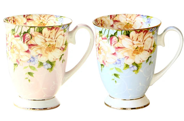 Floral China Tea Mug