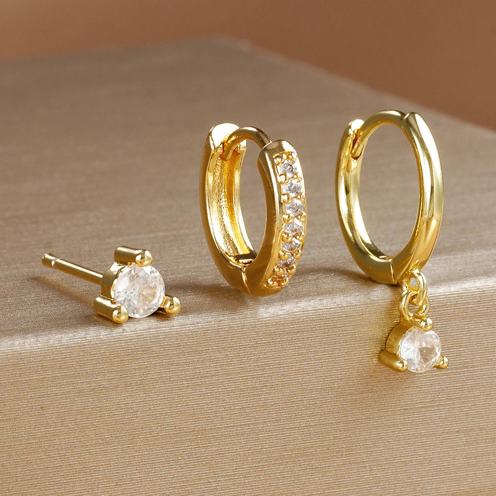 3 piece Drop Earring Set