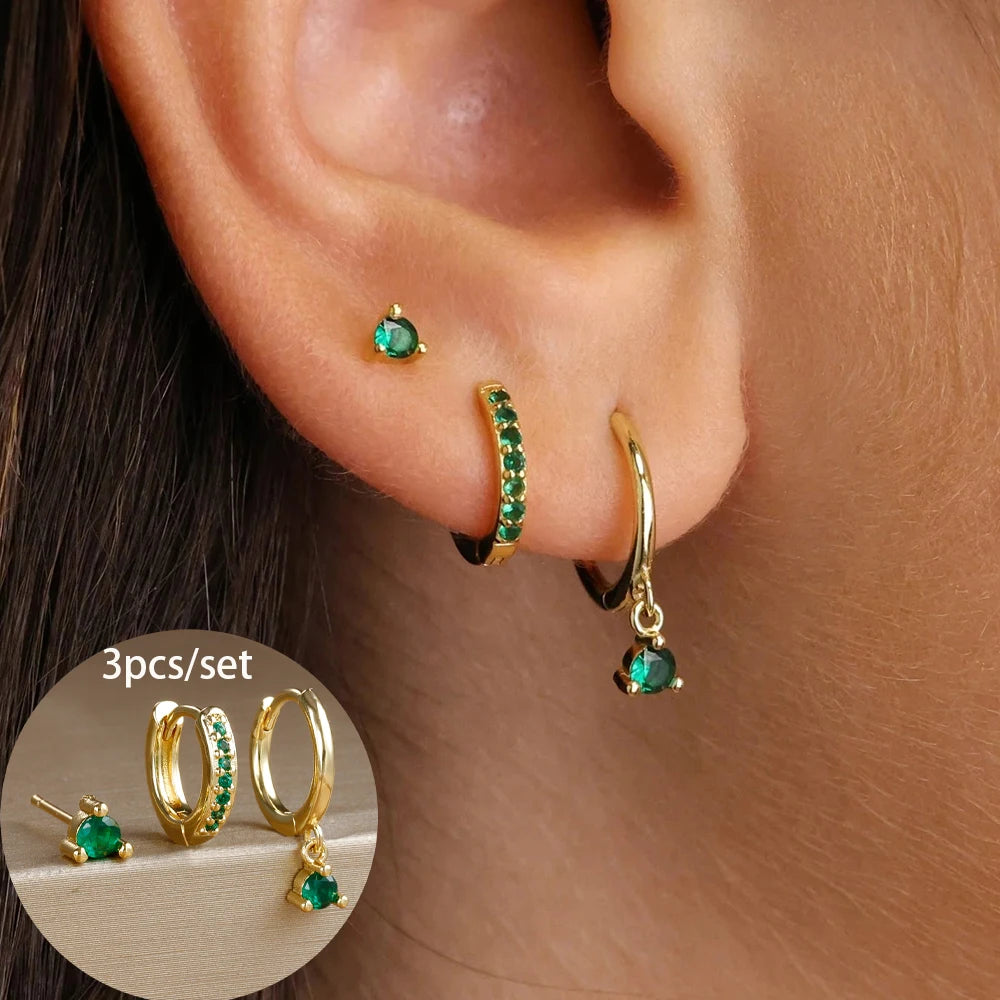 3 piece Drop Earring Set