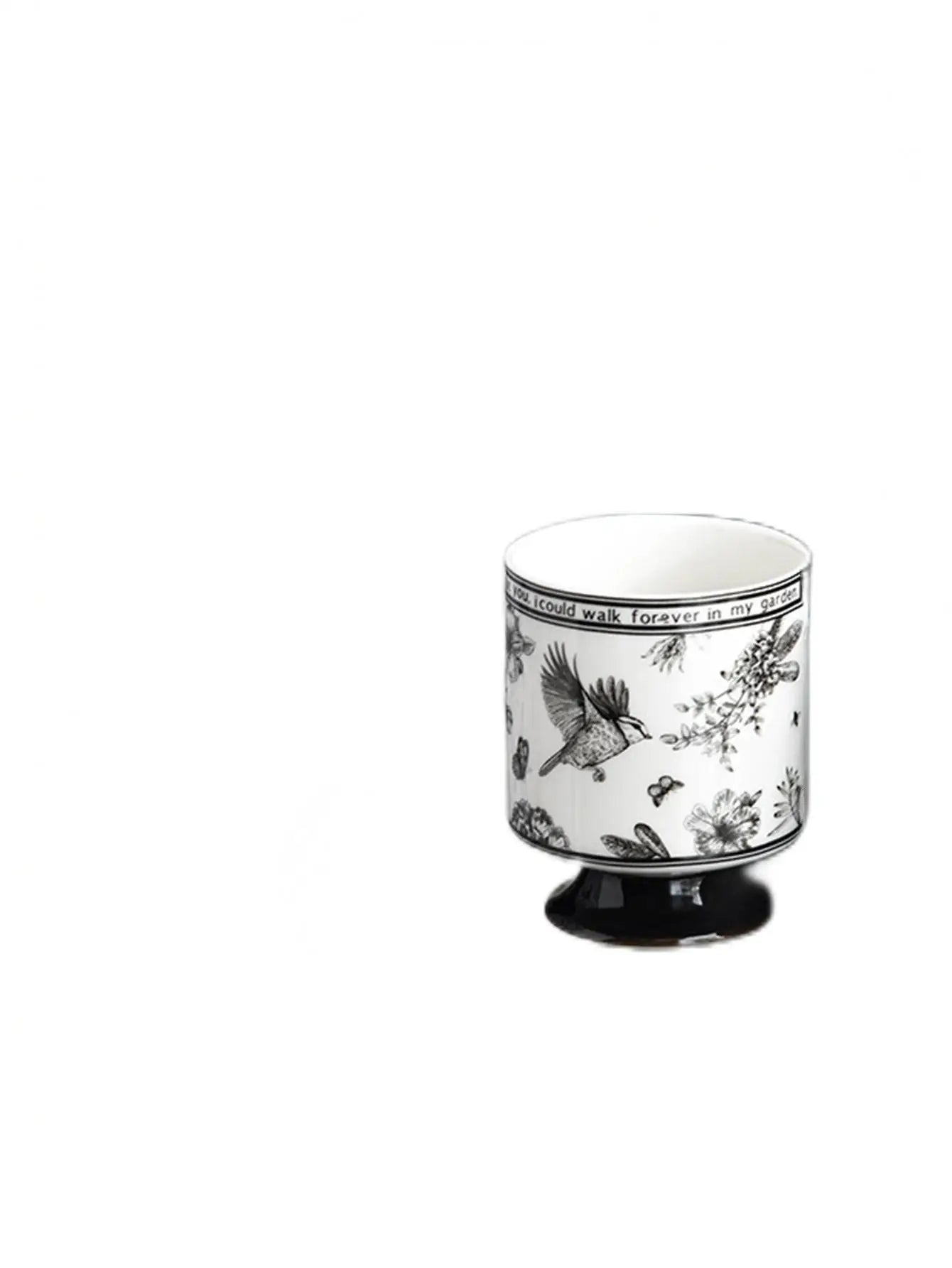 Black Coffee Cup