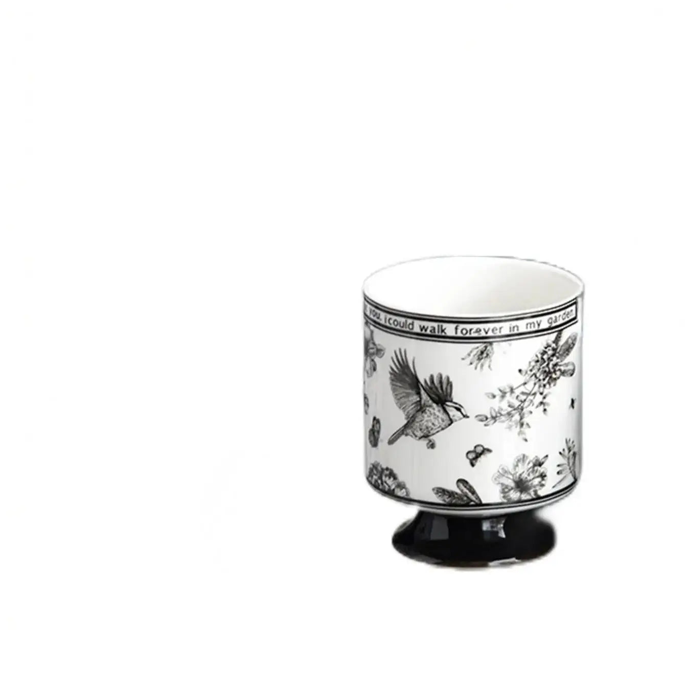 Black Coffee Cup