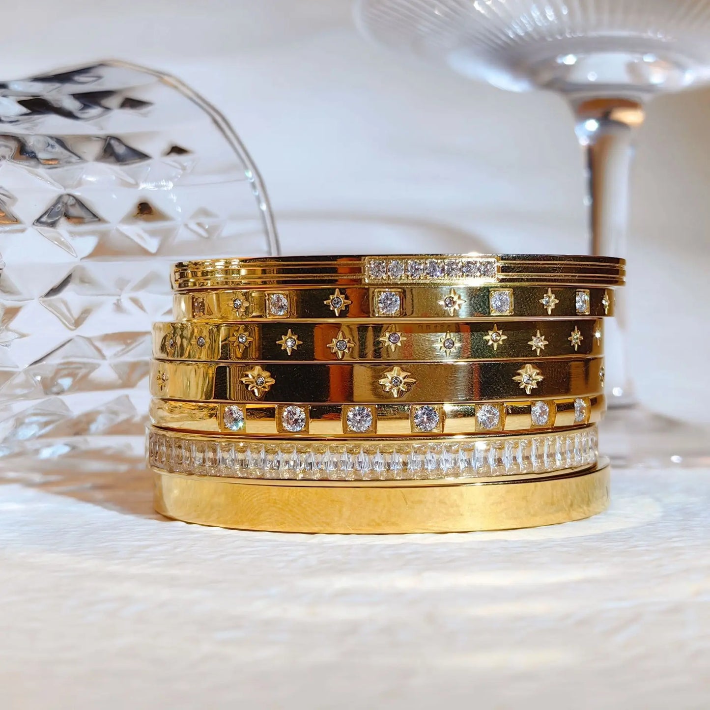 Timeless Gold Bangles