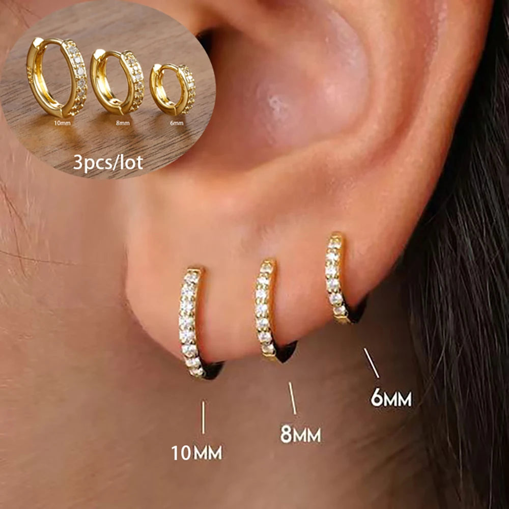 3 piece Drop Earring Set
