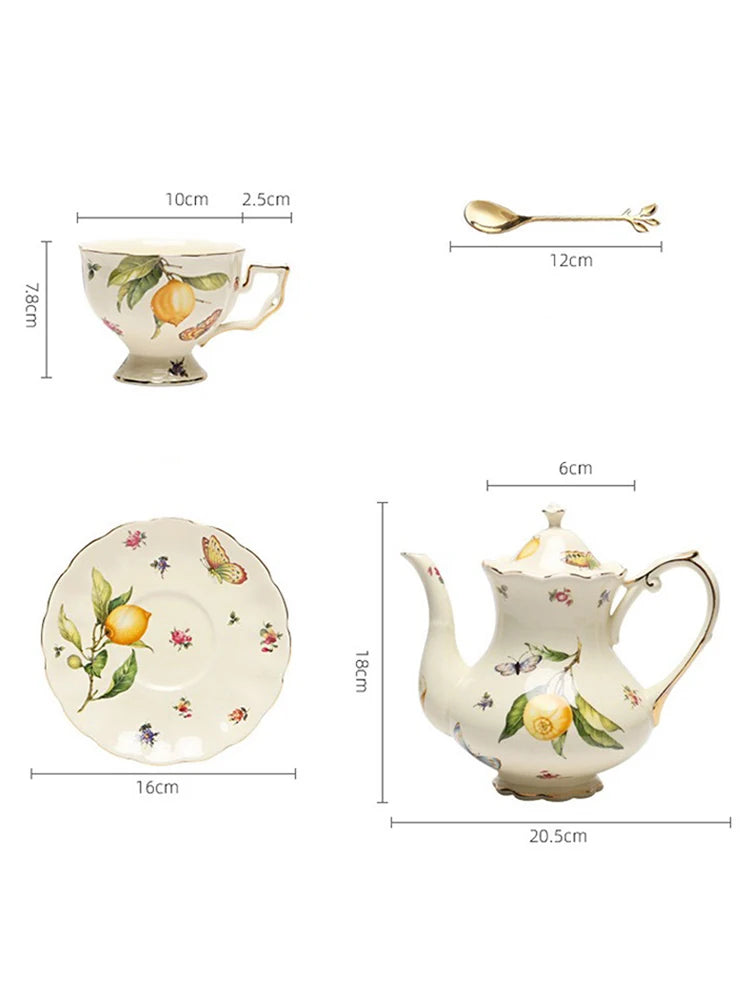 Lemon Tea Set
