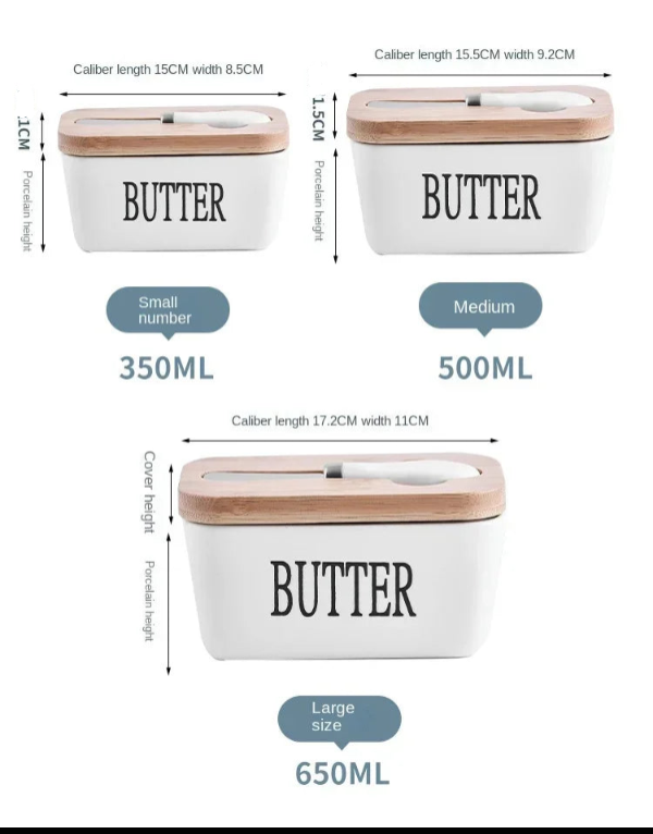 Ceramic Butter Box