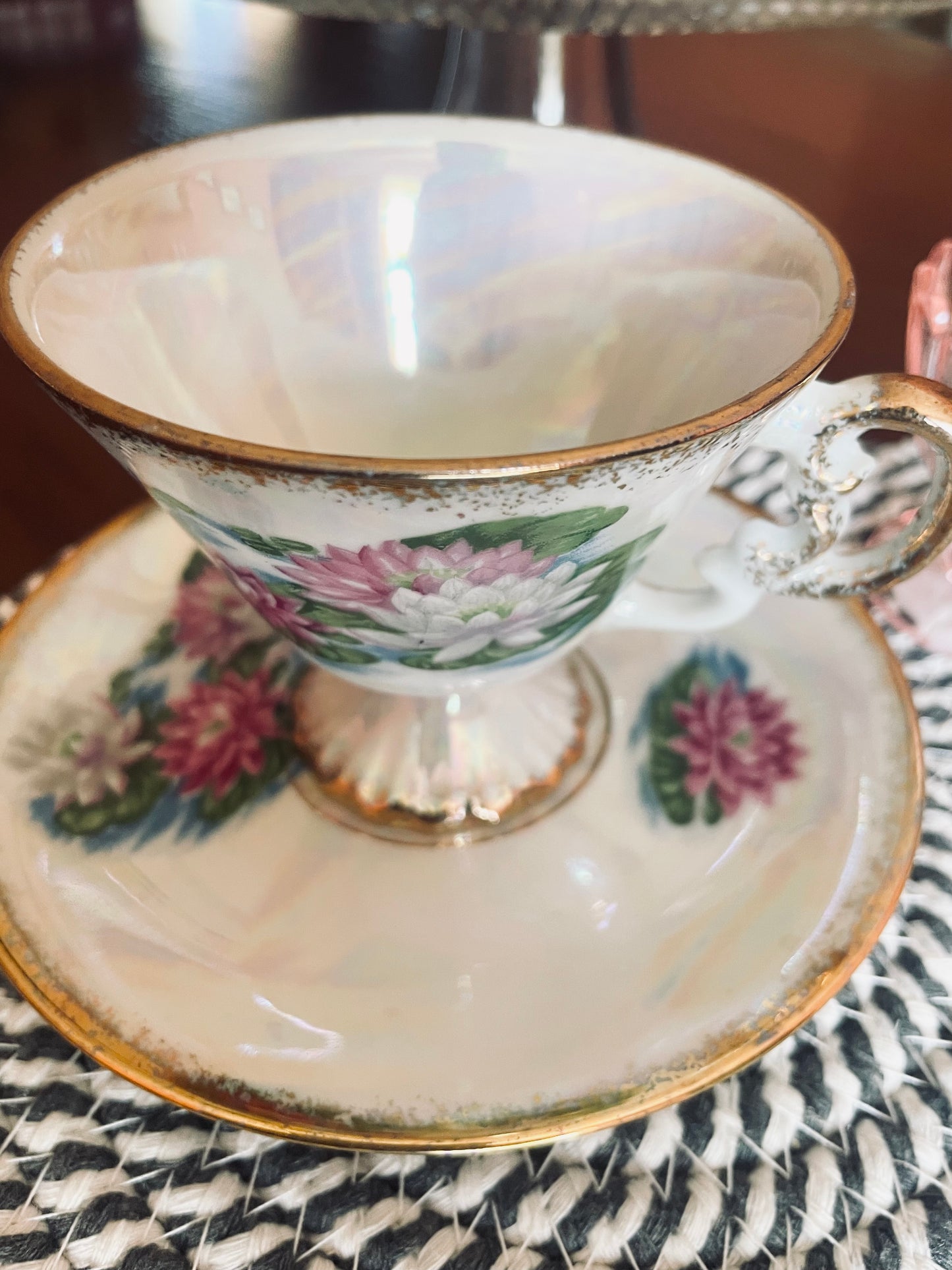 Opal Garden Vintage Teacup
