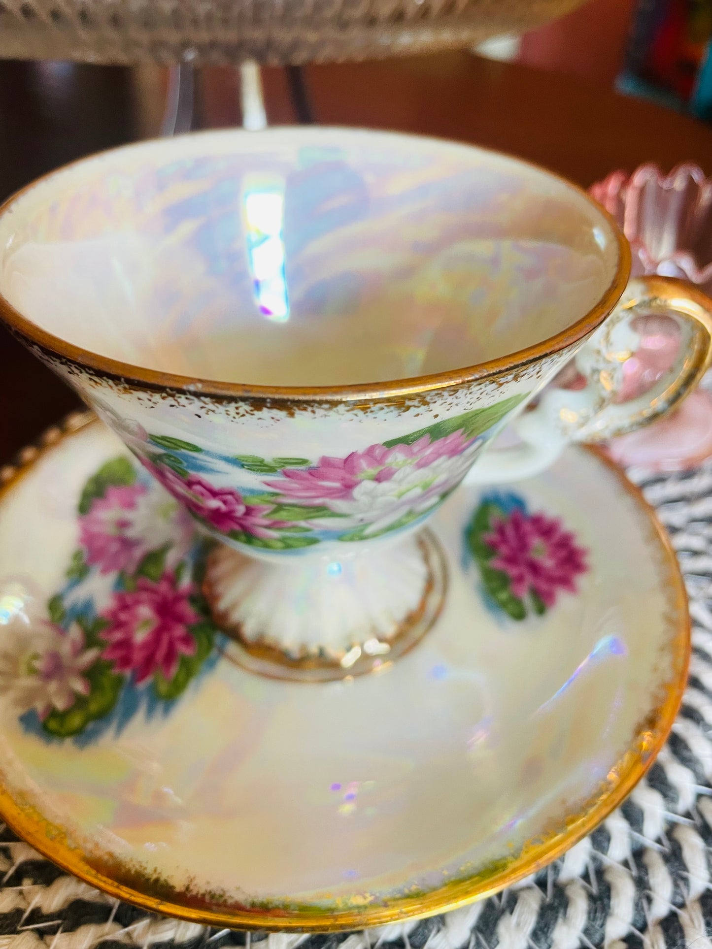 Opal Garden Vintage Teacup