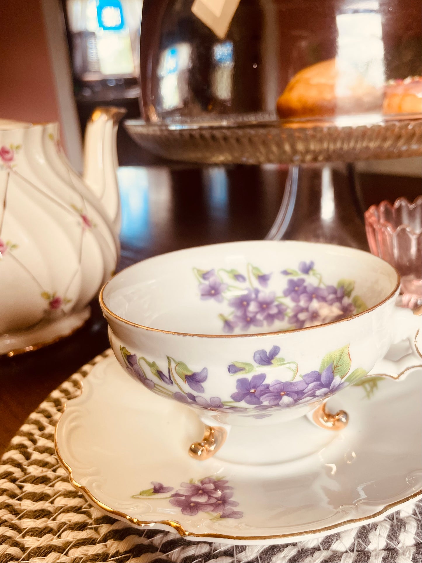 The Violet Duchess Vintage Teacup