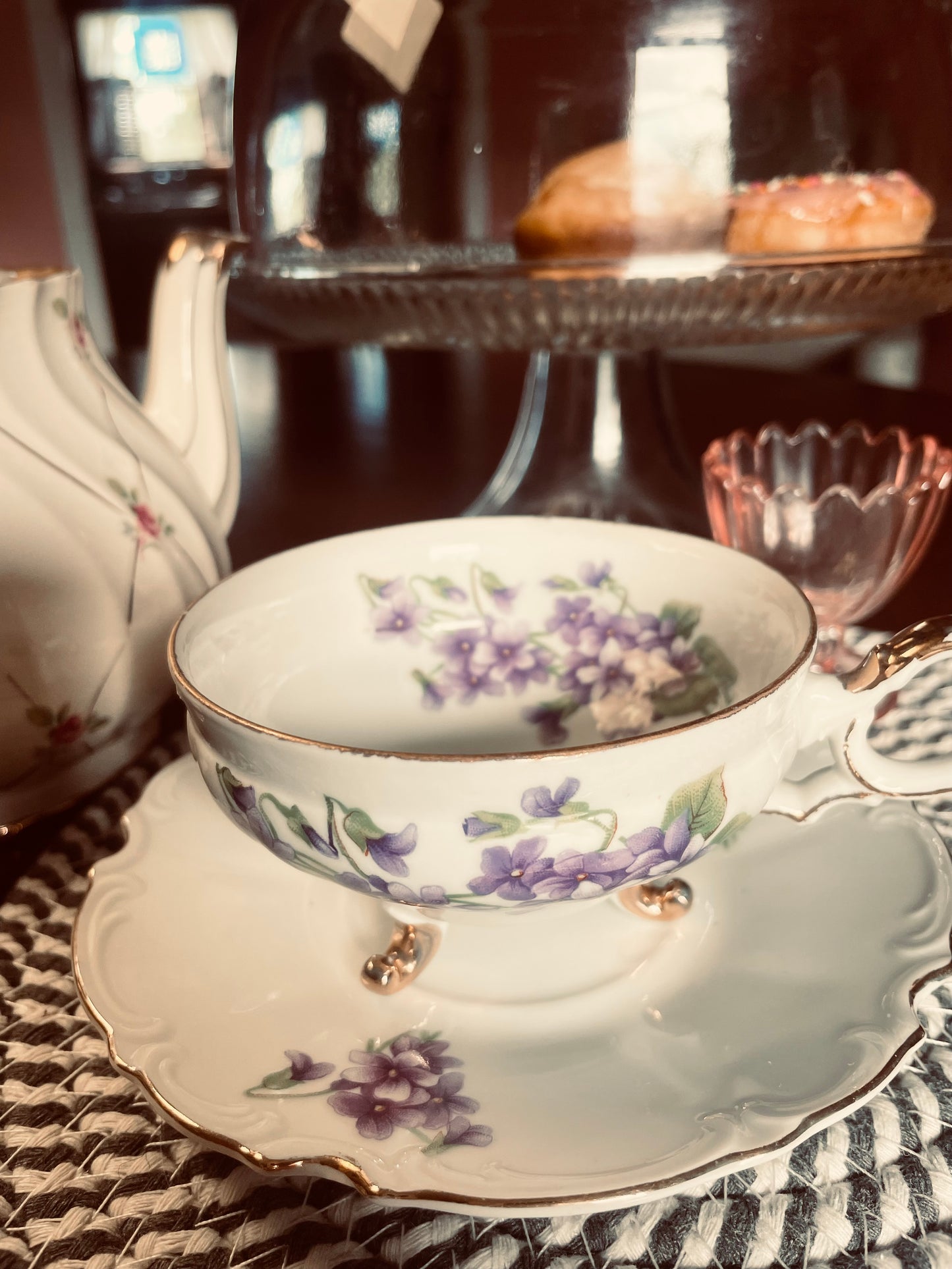 The Violet Duchess Vintage Teacup