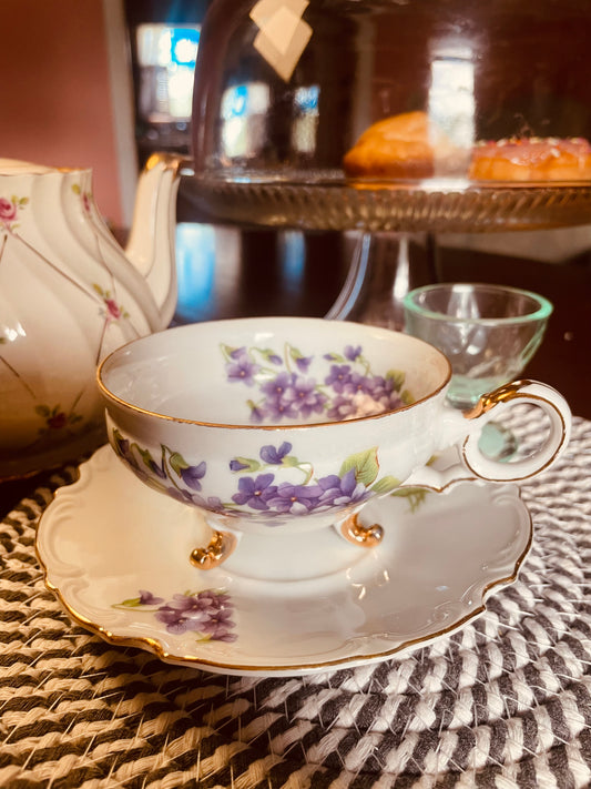 The Violet Duchess Vintage Teacup