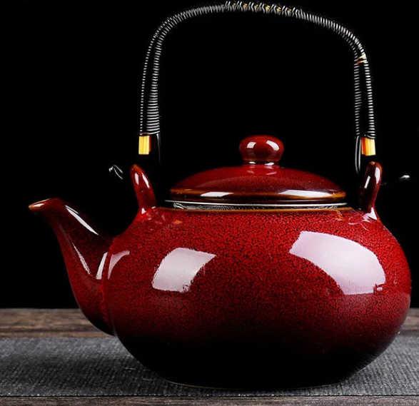 Glazed Teapot
