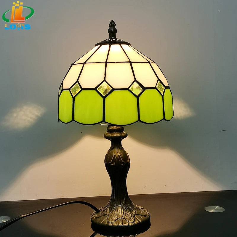 8" Nordic Orange Table Lamp