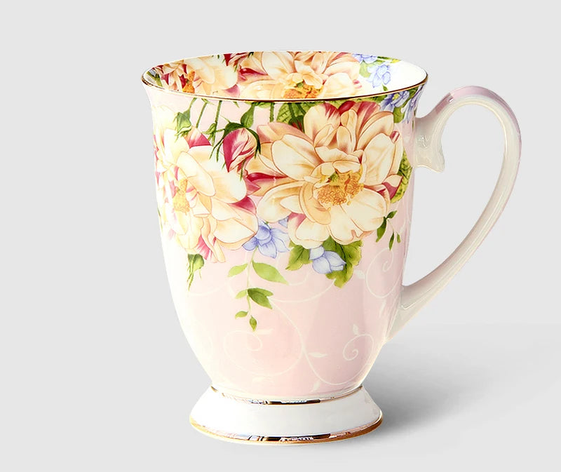 Floral China Tea Mug