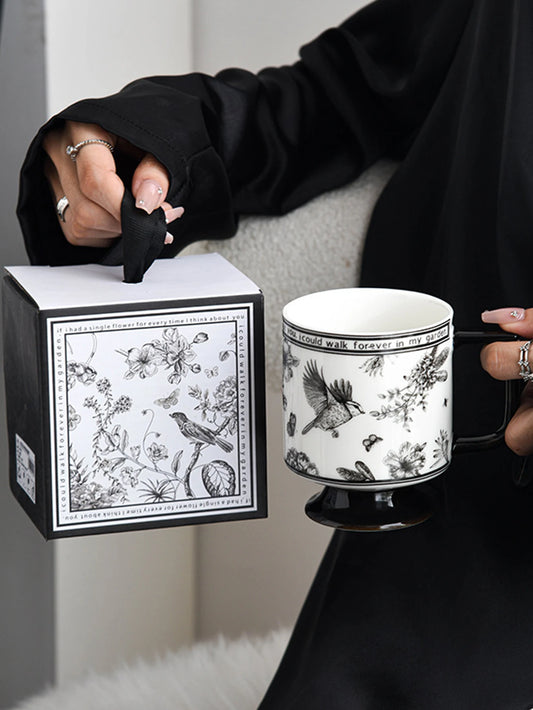 Black Coffee Cup