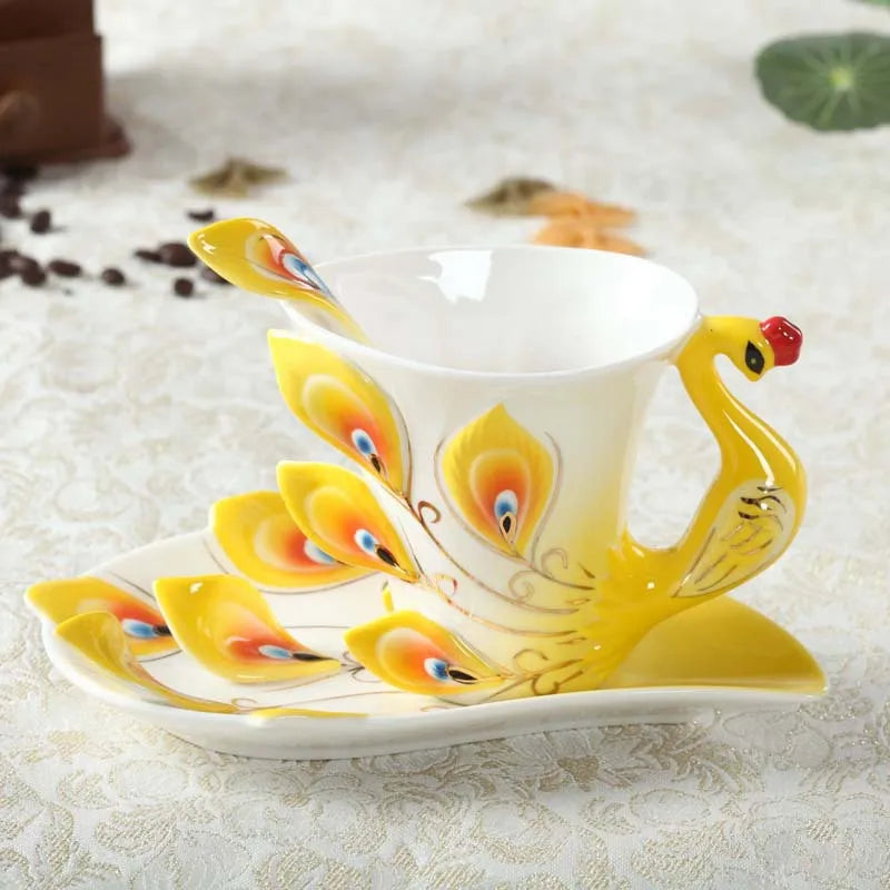 Peacock Mug