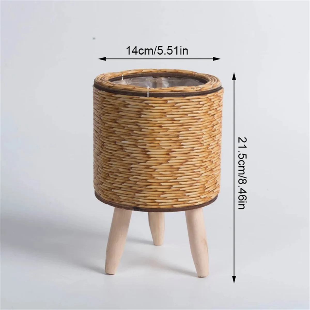 Handmade Rattan Flower Pot