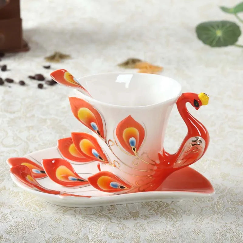 Peacock Mug