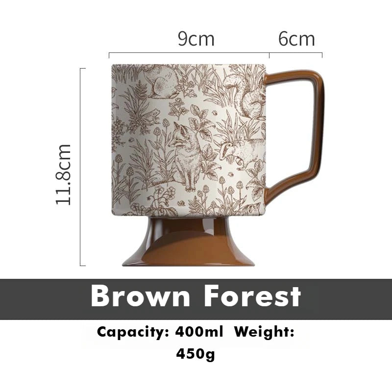 Mid-century Ceramic Coffee Cup