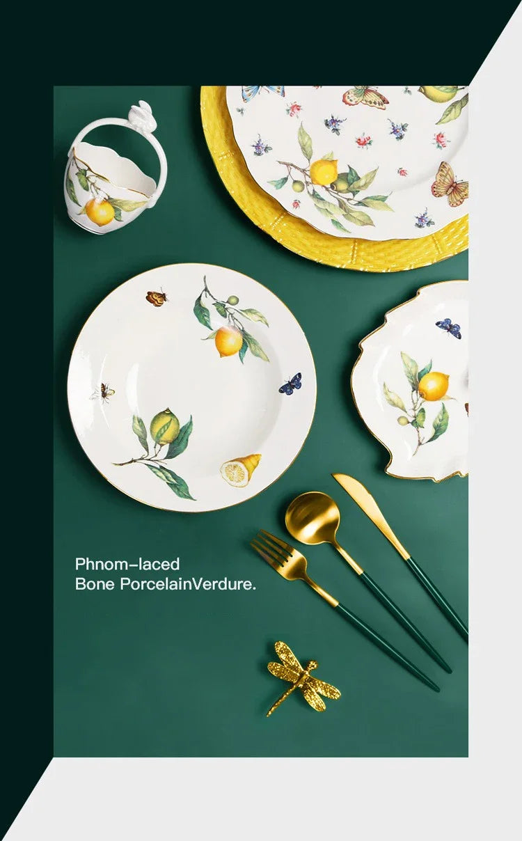 Gorgeous Lemon Tableware - BESTSELLER!