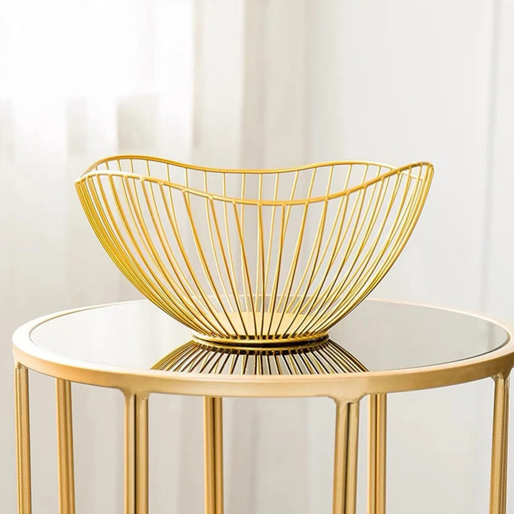 Simple Metal Fruit Basket