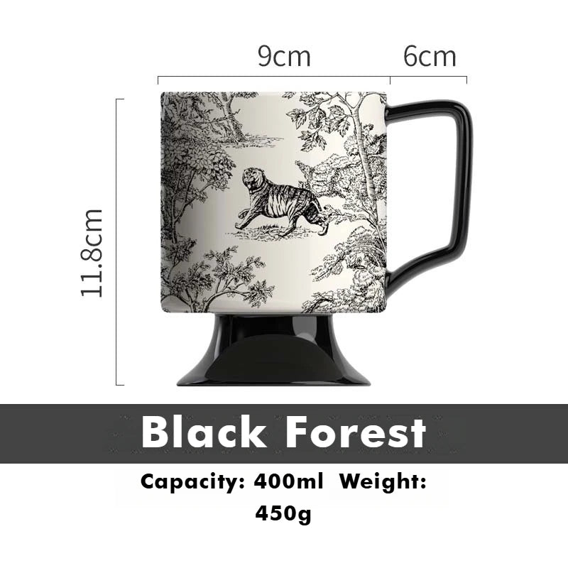 Mid-century Ceramic Coffee Cup