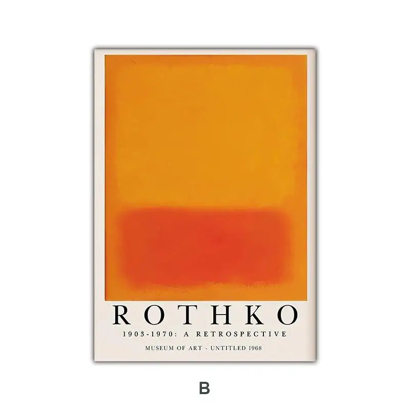Rothko Wall Art