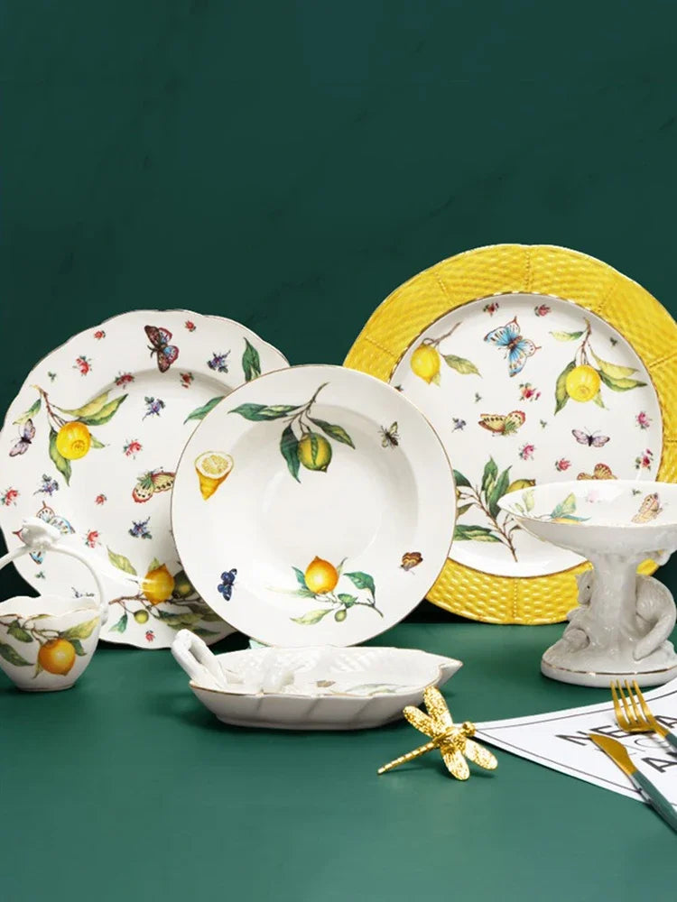 Gorgeous Lemon Tableware - BESTSELLER!