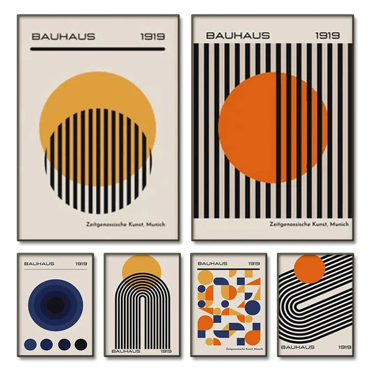 Mid Century  Abstract Posters