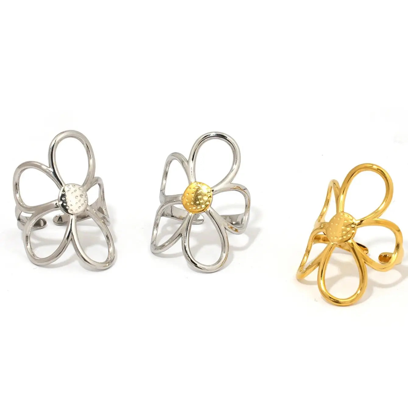 Retro Flower Ring