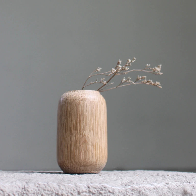 Wooden Bud Vases