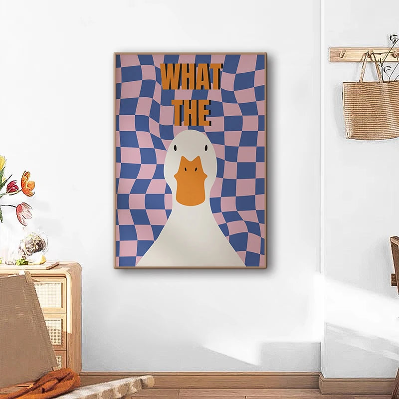 What the Duck Print