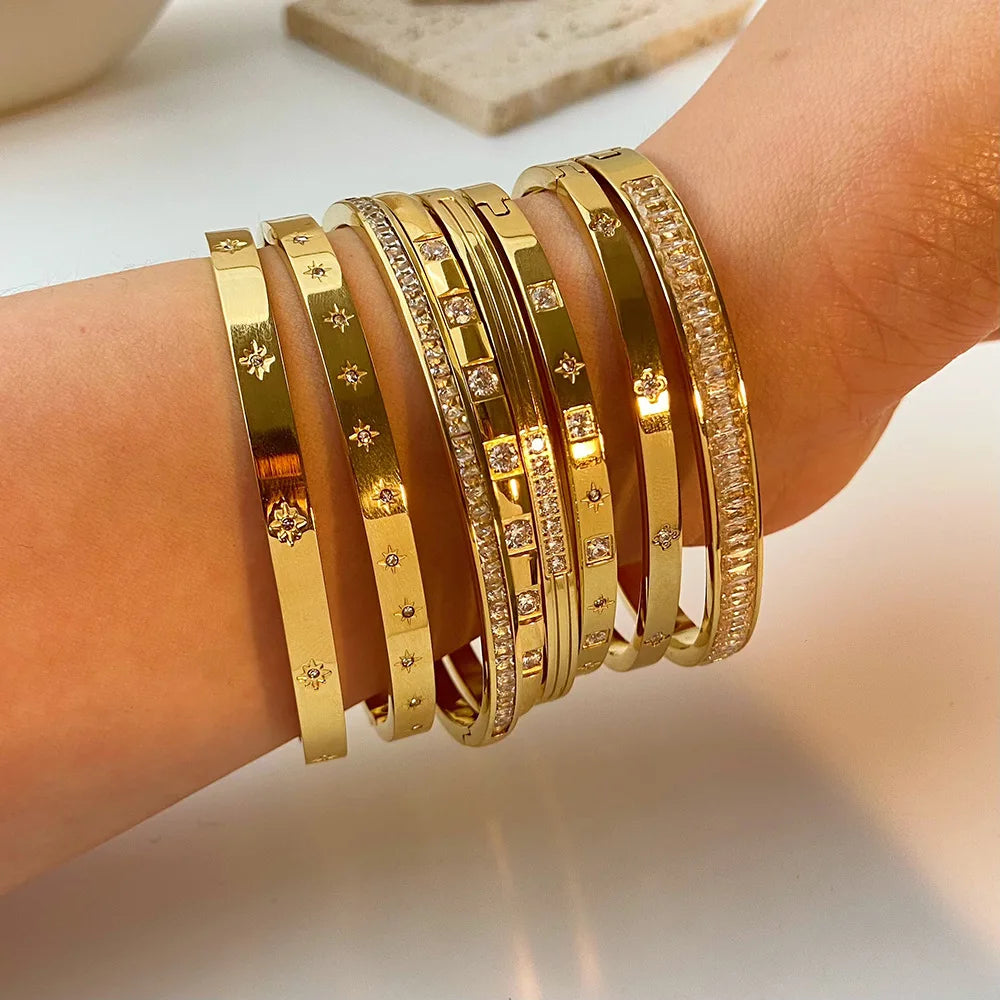 Timeless Gold Bangles