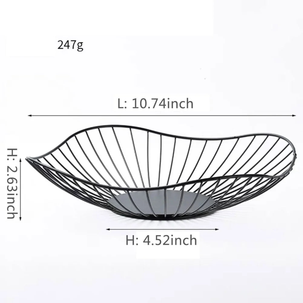 Simple Metal Fruit Basket
