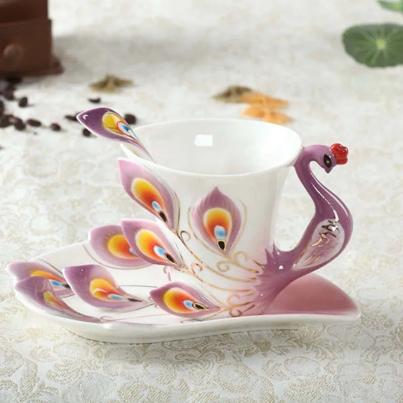 Peacock Mug