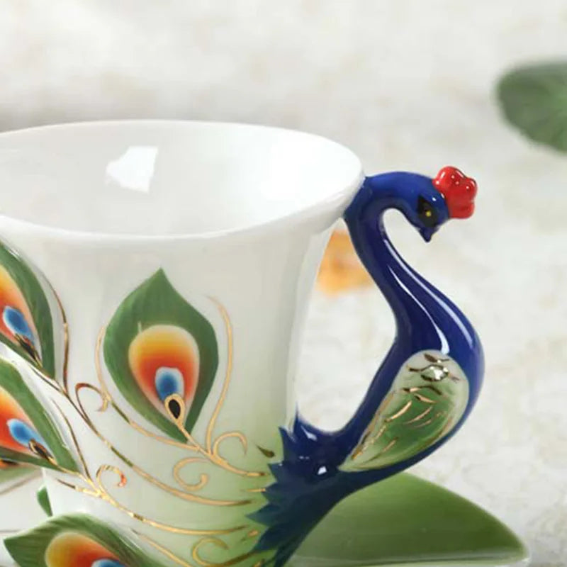 Peacock Mug