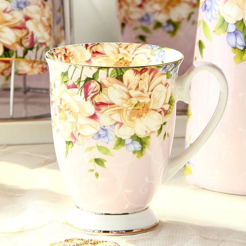 Floral China Tea Mug