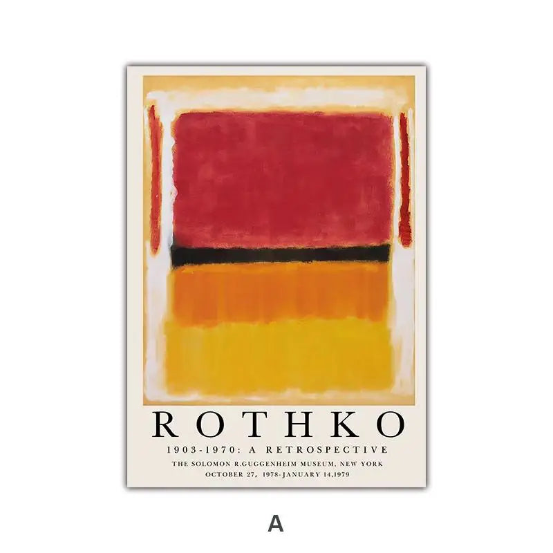 Rothko Wall Art