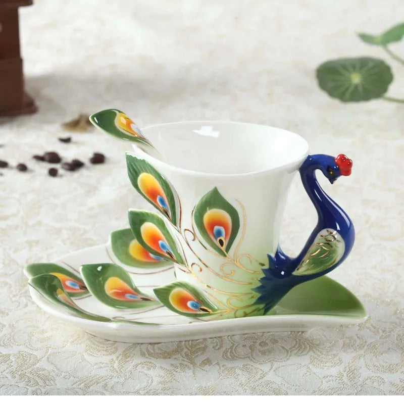 Peacock Mug