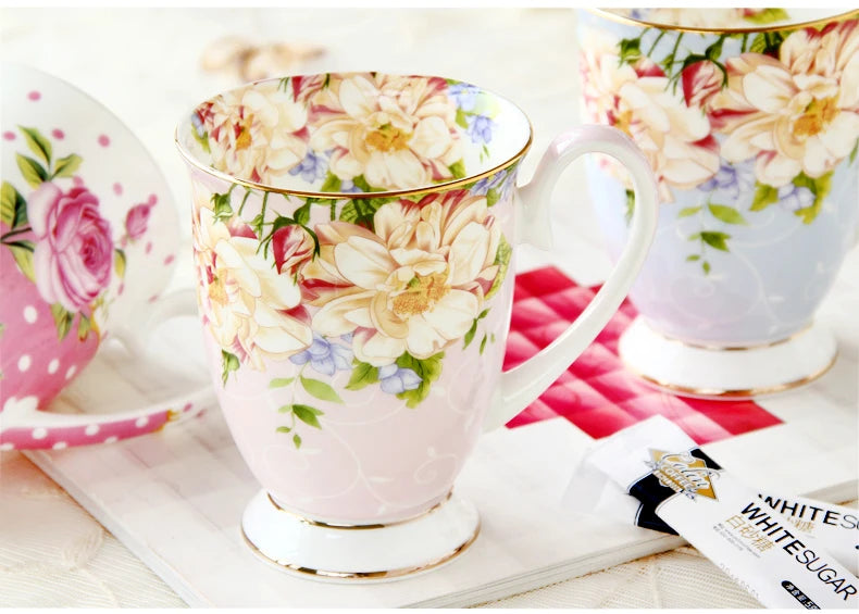 Floral China Tea Mug