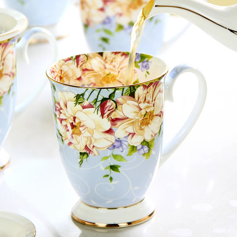 Floral China Tea Mug