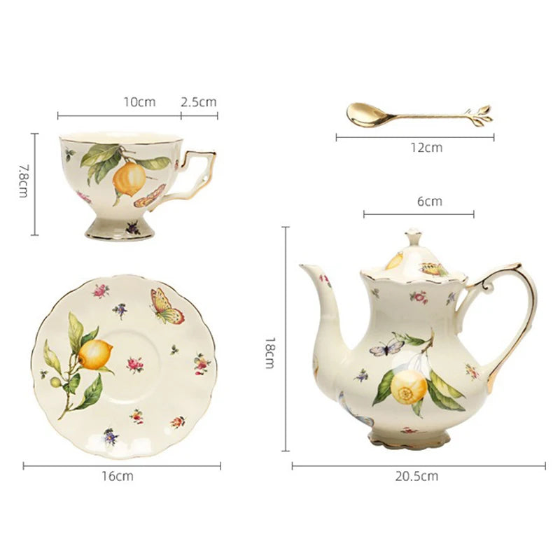 Lemon Tea Set