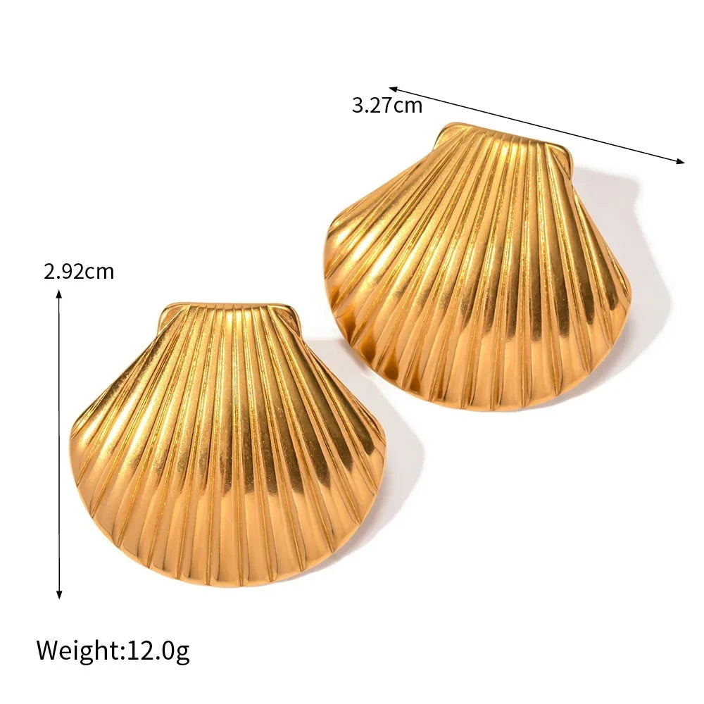 Seashell Inspired Earrings