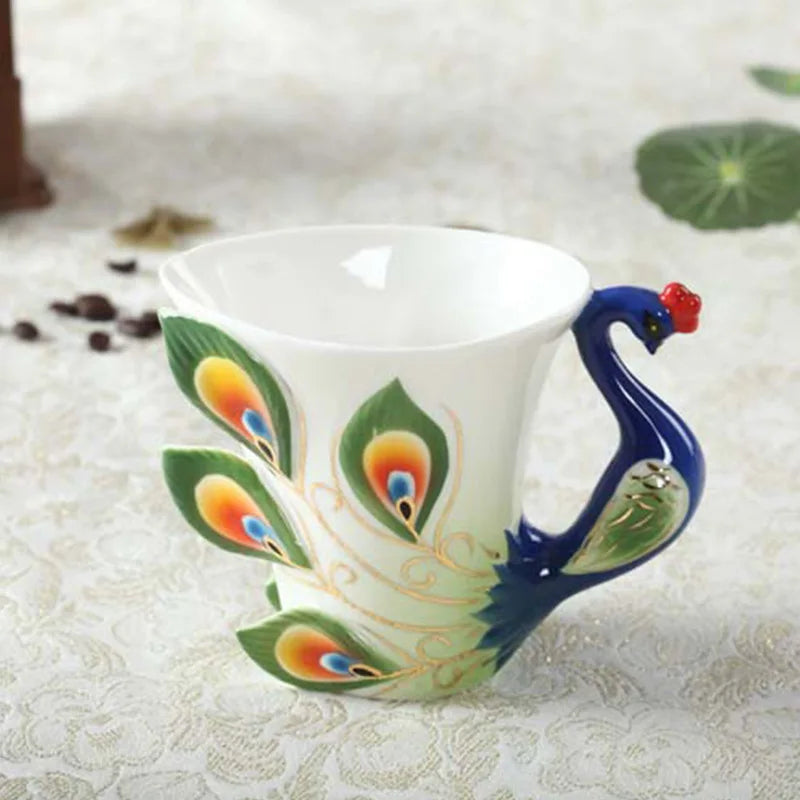 Peacock Mug