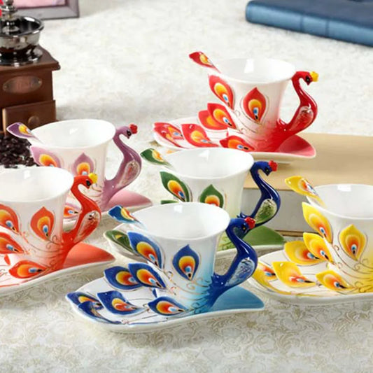 Peacock Mug
