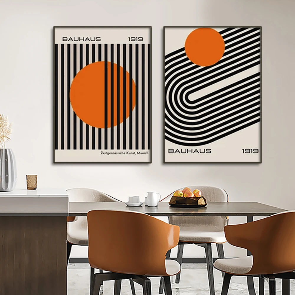Mid Century  Abstract Posters