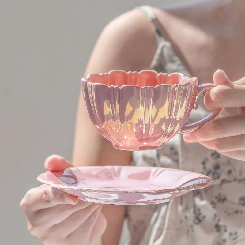 Pearl Petal Cup and Saucer