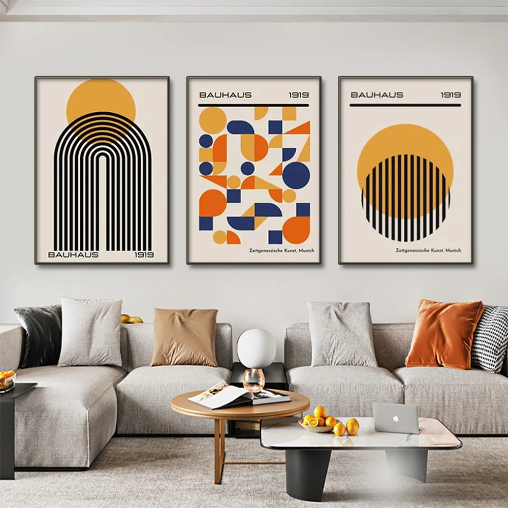 Mid Century  Abstract Posters