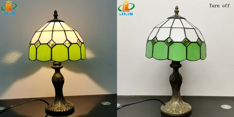 8" Nordic Orange Table Lamp